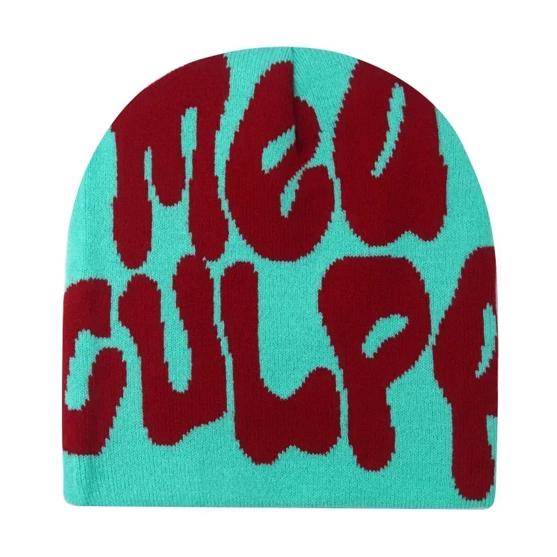 Fashion Letter Beanie Cargo Y2K Cap for Men Women Kanye Beanies Canada Winter Knitted Gorras Hombre Top Keep Warm Hat Outdoor