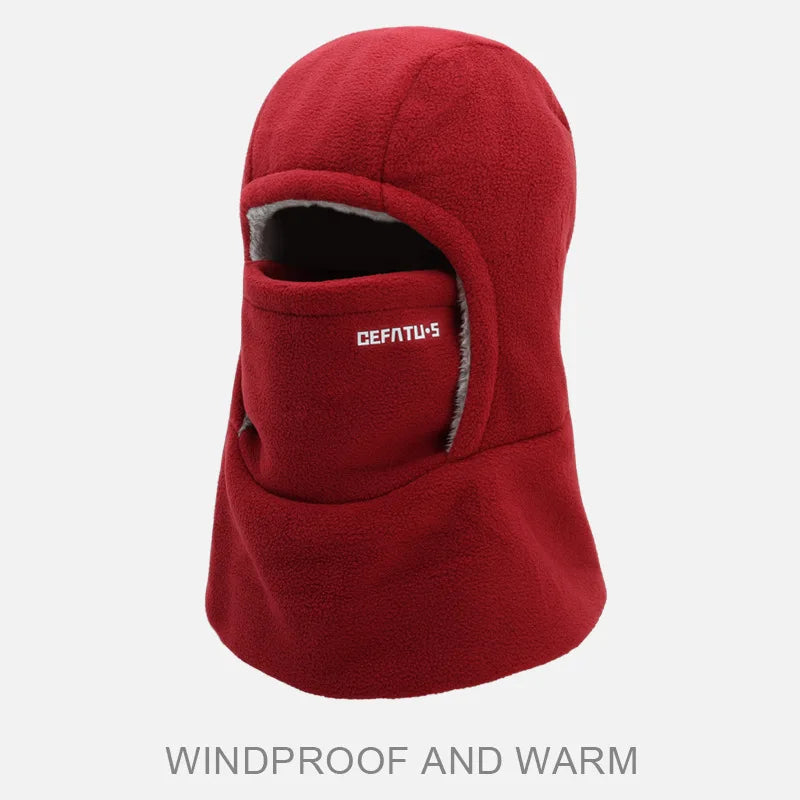 Ski Mask Cycling Scarf Winter Neck Thermal Balaclava Winter Mask Warmer Hood Windproof for Men Women Cold Weather Balaclava