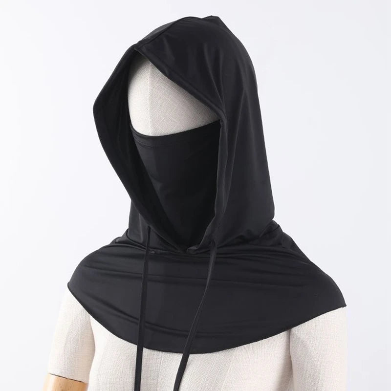Summer UV Protection Neck Cover Outdoor Balaclava Scarf Sport Face Mask Snood Hood Hat Windproof Cooling Breathable Cycling Cap