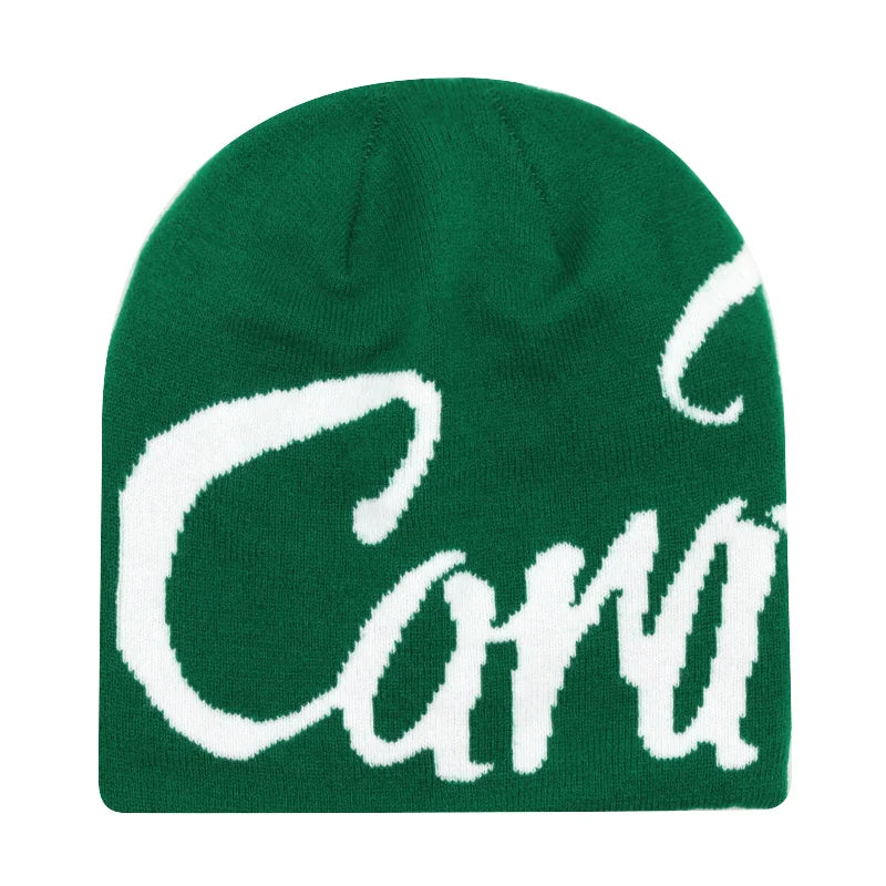 Fashion Letter Beanie Cargo Y2K Cap for Men Women Kanye Beanies Canada Winter Knitted Gorras Hombre Top Keep Warm Hat Outdoor