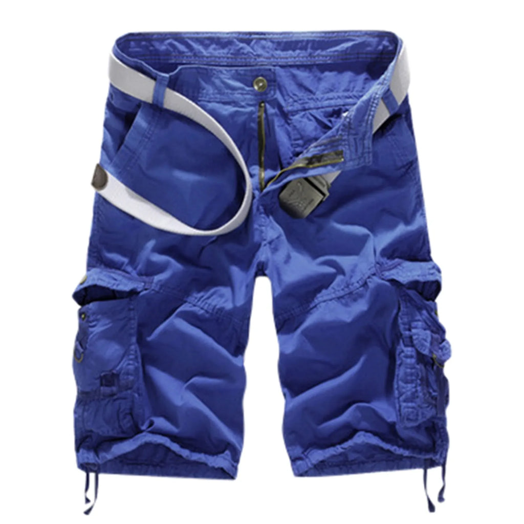 Men'S Denim Shorts With Distressed Details Fashion Sports Cotton Zipper Pocket Camouflage Casual Short Pants For Men Summer
