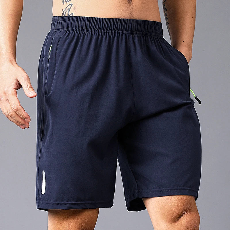 3XL Quick Dry Jogging Fitness Shorts Men Summer Sports Bottoms Thin Breathable Beach Short Pants Male Running Shorts Lightweight