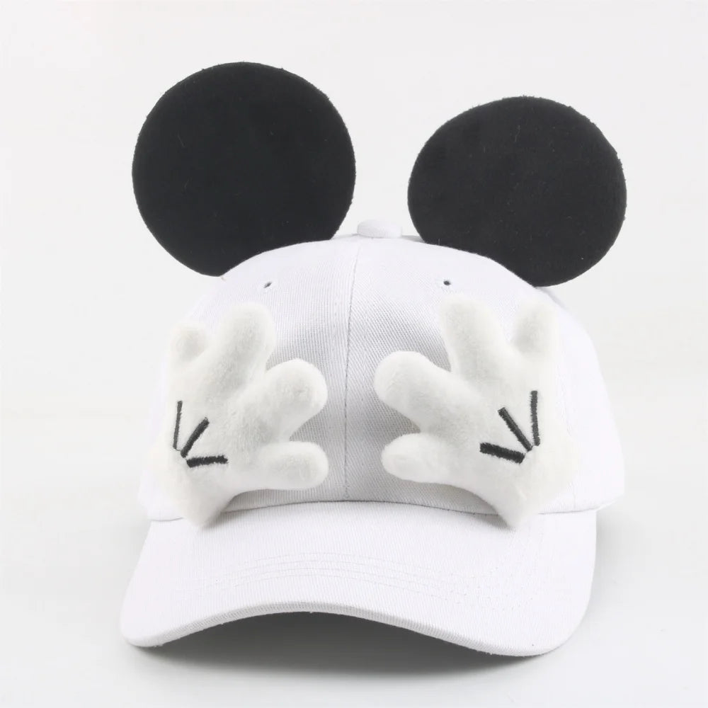 Cute Palm-ear Baseball Cap Unisex Trendy Cartoon-shaped Peaked Caps Sun Protection and Sunshade Baseball Cap for Outdoor Travel