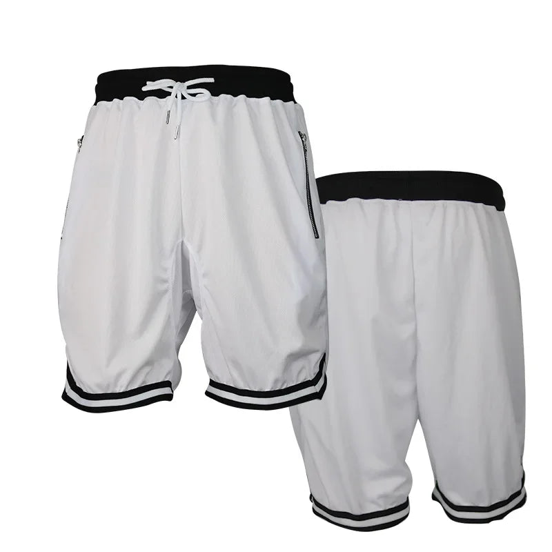 8 Colors Men's Gym Sports Jogger Shorts Breathable Sweat Wicking Quick Dry for Outdoor Running Basketball Training Beach Fitness