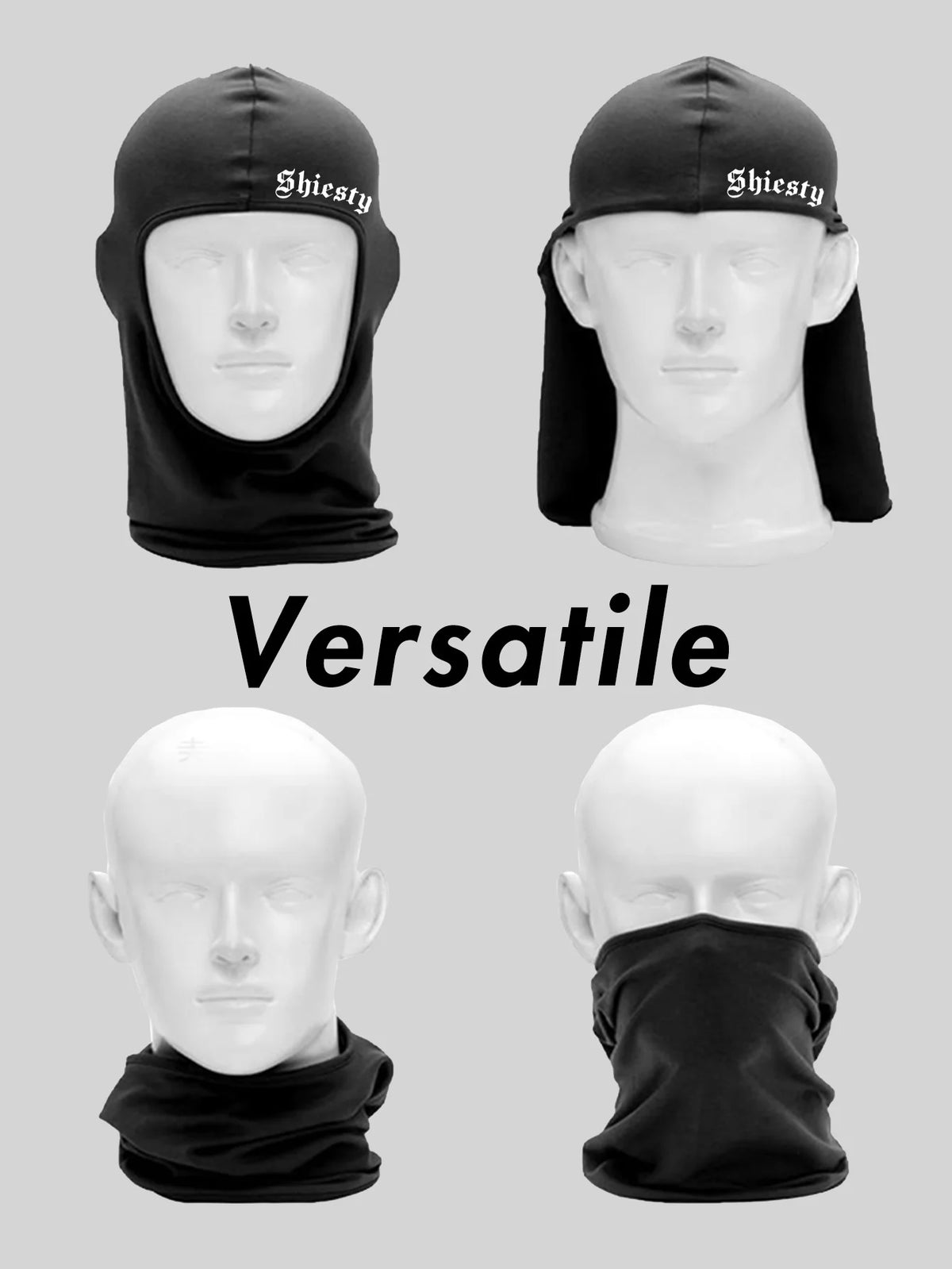 Musion Shiesty Ski Mask Y2K Hip Hop Balaclava Breathable Headwear for Riding and Outdoor Sport