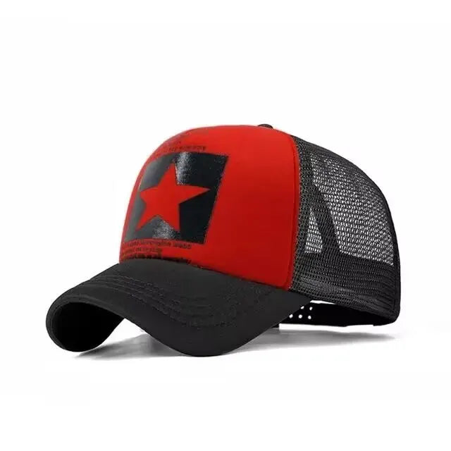 Fashion Spring Baseball Cap Snapback Mesh Hats Hip Hop Caps Cool Men Caps Female Outdoor Casual Sun Hat