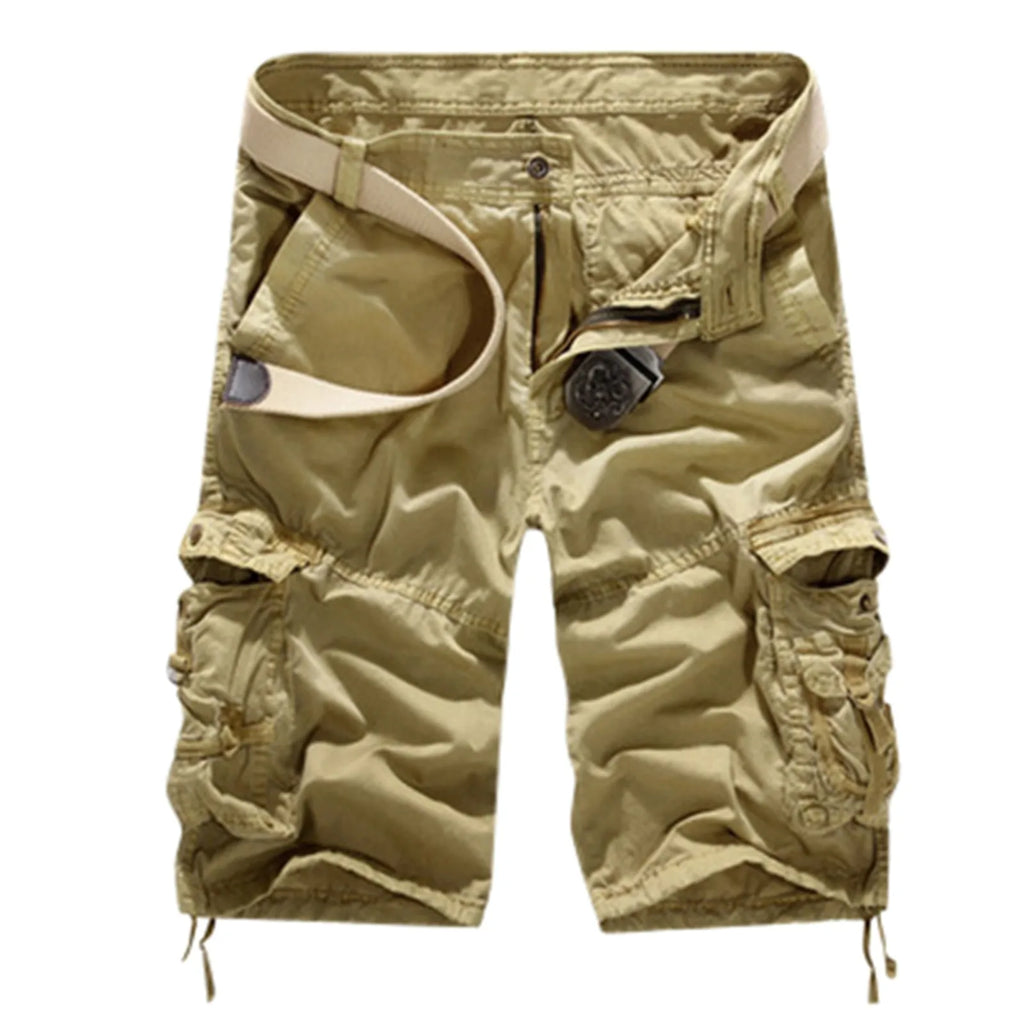 Men'S Denim Shorts With Distressed Details Fashion Sports Cotton Zipper Pocket Camouflage Casual Short Pants For Men Summer