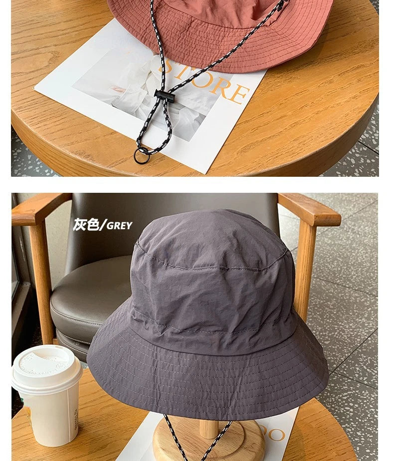 Waterproof Fisherman Hat Women Summer Sun Anti-UV Protection Camping Hiking Mountaineering Caps Men's Panama Bucket Outdoor Hat