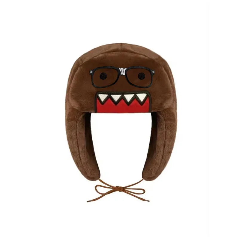 Fashionable winter warm multicolor hat cute winter hat men's winter hat women's winter hat cartoon Earflap hat&Hat with earflaps