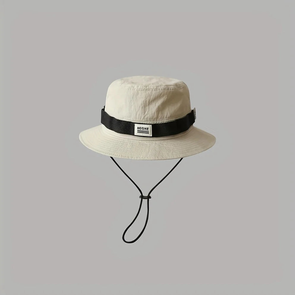 Summer Bucket Hats Sun Protection Wide Brim Travel Cap Outdoor Women Men Vintage Anti-UV Sunshade Fishing Hiking Camping Hat