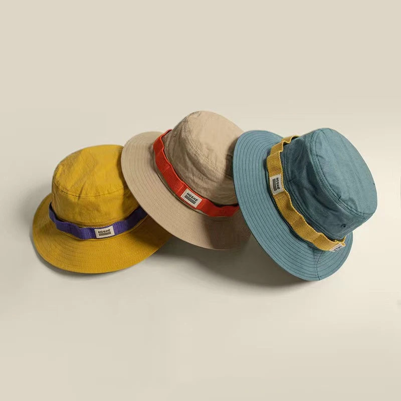 Unisex Summer Sun Hats UV Protection Outdoor Adjustable Visor Bucket Hat for Men Women Hiking Camping Fisherman Hat Panama Caps