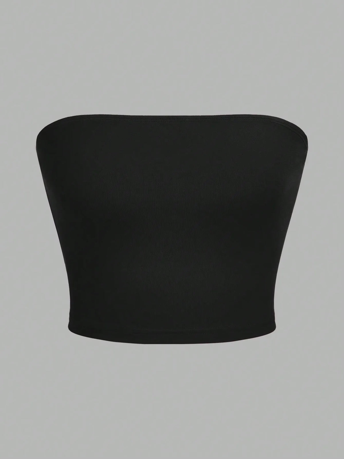 Women's Strapless Vest Sleeveless Crop Top Lady's Flat Mouthed Navel Wrapped Chest Top Party Outfit Strapless Vest Clothing