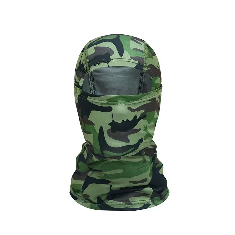 Camouflage Balaclava Full Face Mask Ski Bike Cycling Hunting Head Cover Scarf Blaclava Cap Bandanas Men