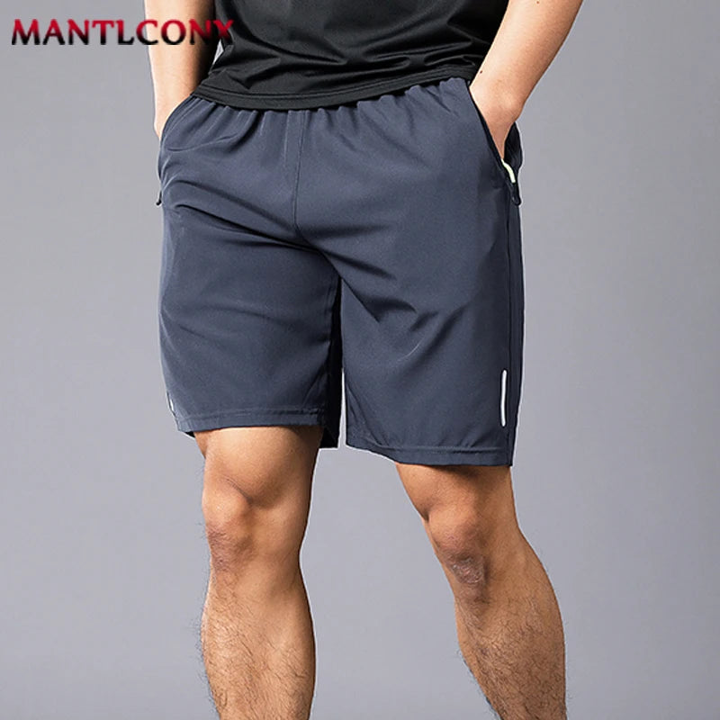 3XL Quick Dry Jogging Fitness Shorts Men Summer Sports Bottoms Thin Breathable Beach Short Pants Male Running Shorts Lightweight