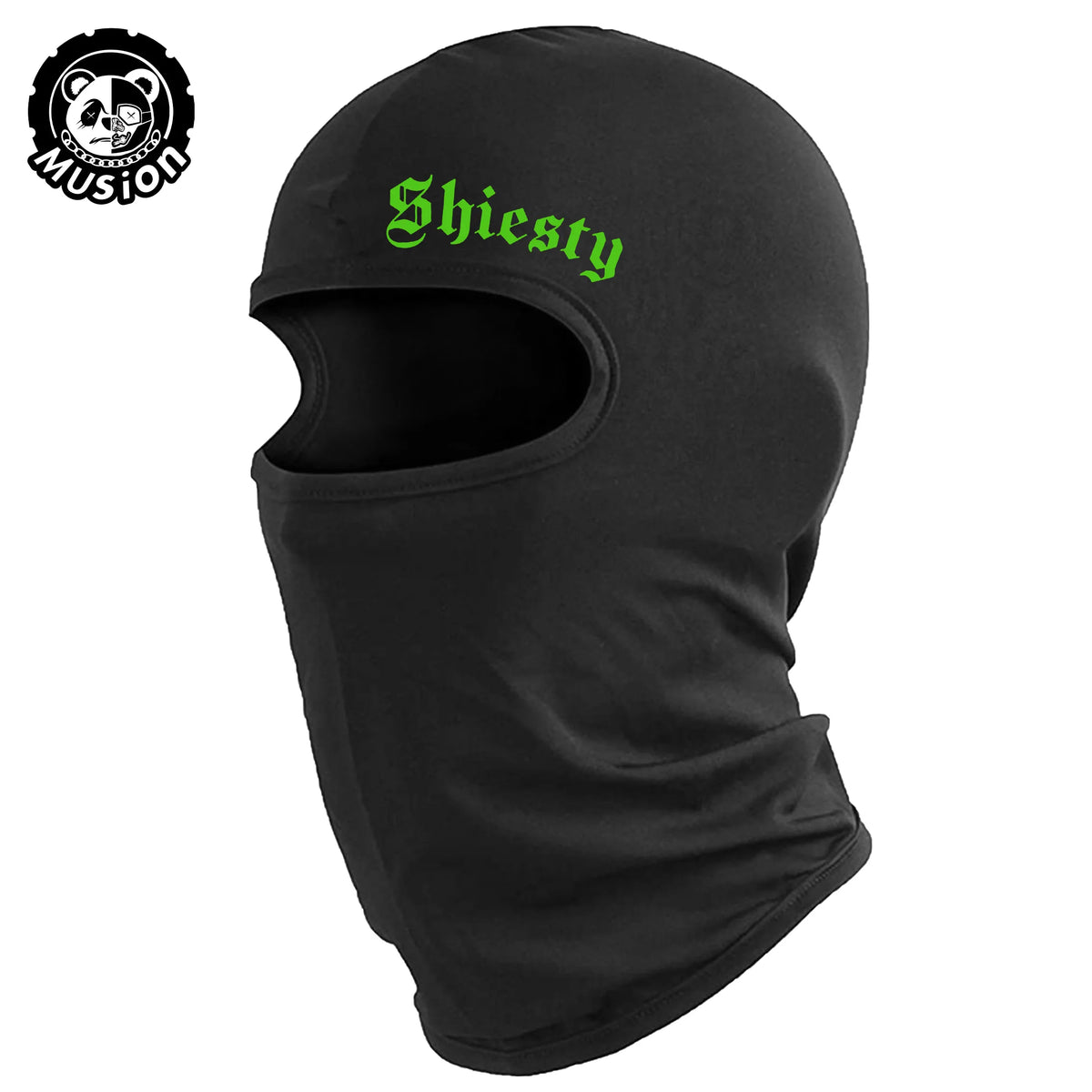 Musion Shiesty Ski Mask Y2K Hip Hop Balaclava Breathable Headwear for Riding and Outdoor Sport