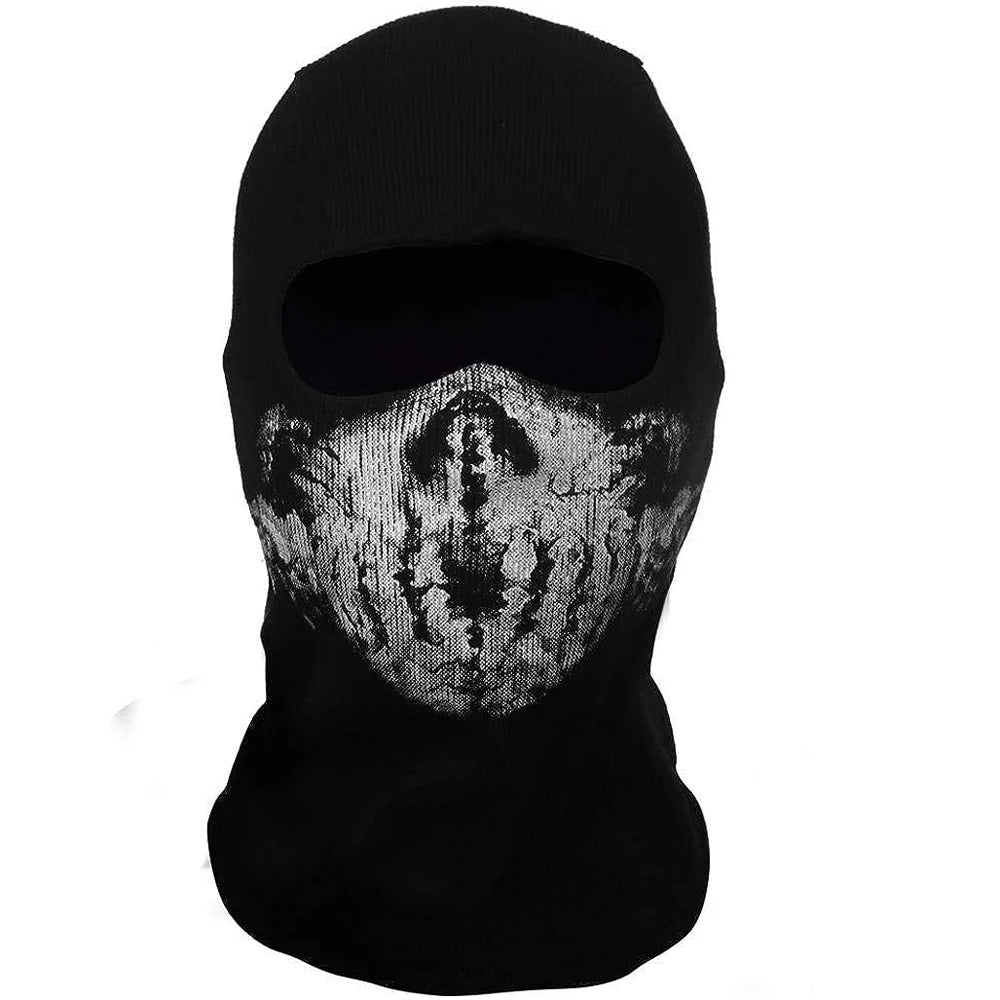 Surprise Mask Skull for Ghost Motorcycle Mask Cotton COD Face Mask Black Keegan P. Russ Character for Genesis 9