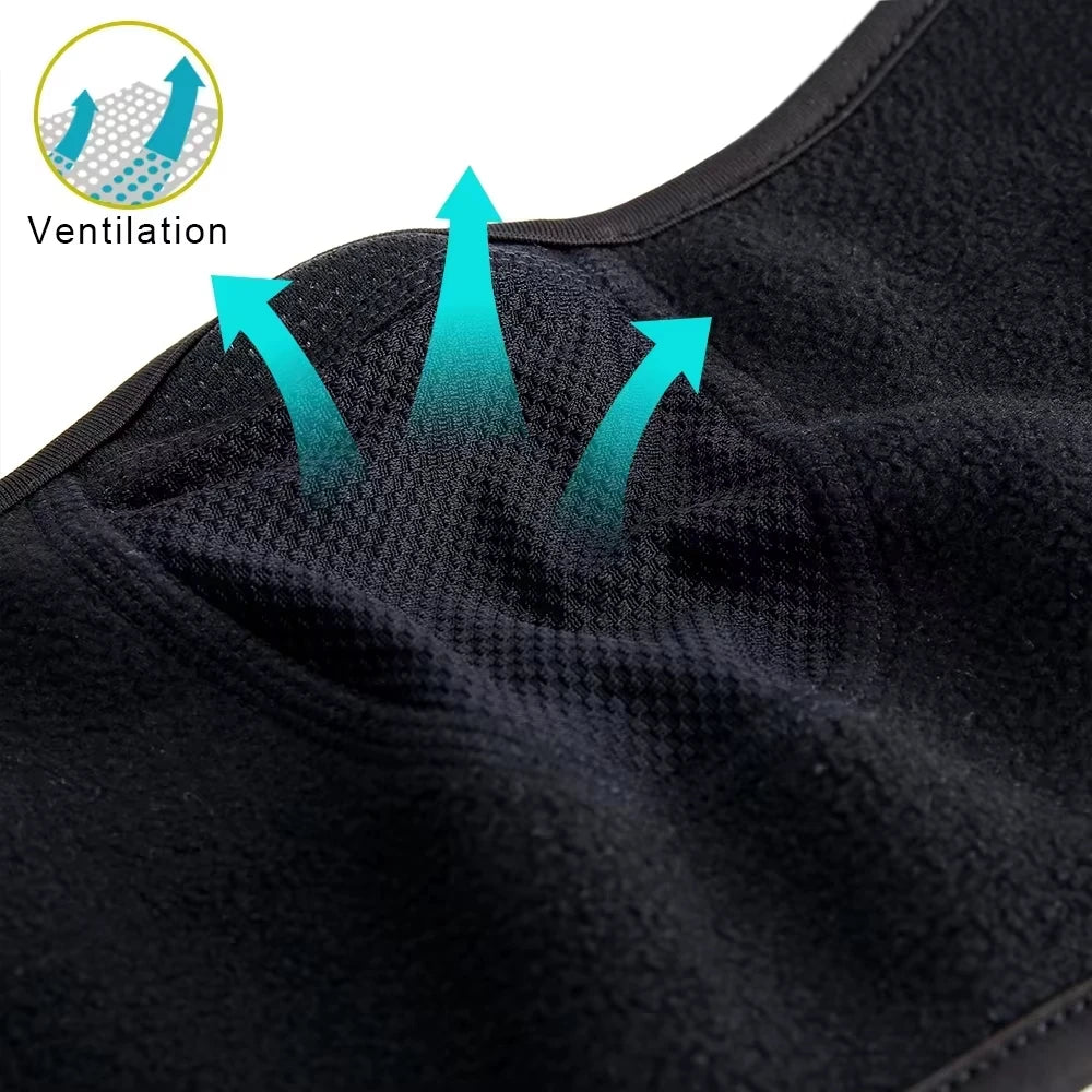 Cold Weather Neck Warmer Ear Cover Fleece Thermal Scarf Mask Face Bandana Skiing Cycling Sport Snowboard Hiking Men Women Winter