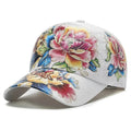 Summer Quick Dry Baseball Cap Men's and Women's Flower Sun Hats Printed Chinese Style Floral Sun Hats Outdoor Hats