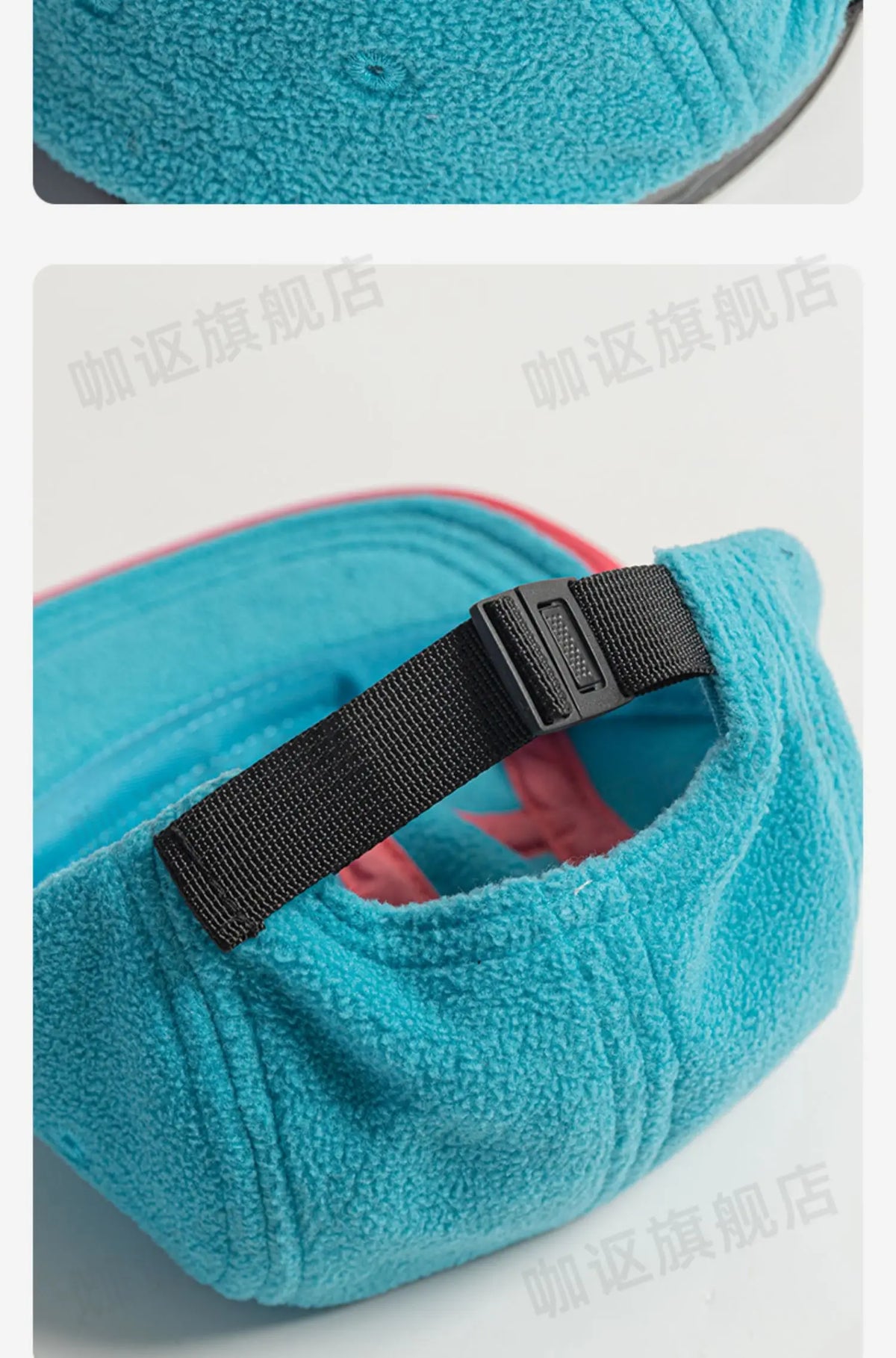 Flat brim niche baseball cap men's and women's retro fleece winter warm versatile cap