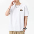 2025 Summer Thin casual Men set Manga Graffiti Tees T-shirt+shorts 2-piece Comfortable and breathable men Top Print Tshirts sets