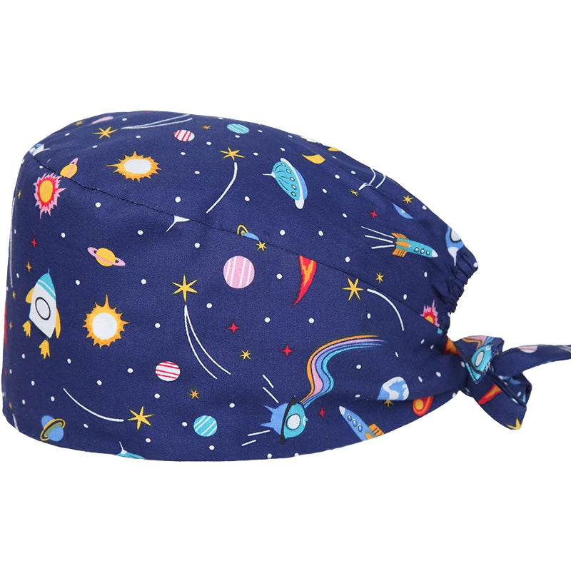 Sky Men's Cap for Doctor Nurses Lab Clinic Medical Scrub Caps Comfortable Soft Dentist Hats M596