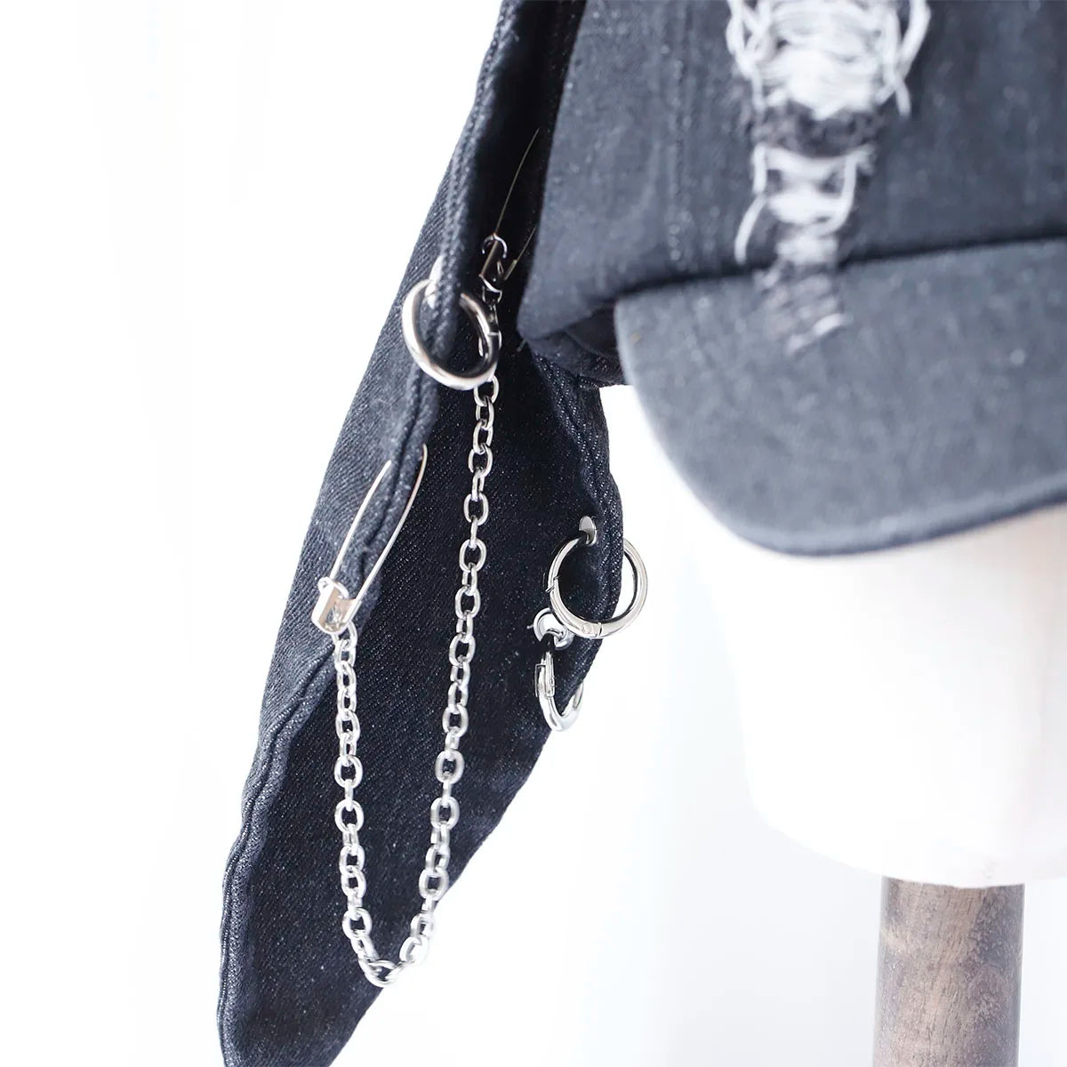 2024 new Hot Girl New Long Rabbit Ears Cowboy Baseball Hat Wash Graffiti Hip Hop Cap Women Men Party Team Baseball Cap