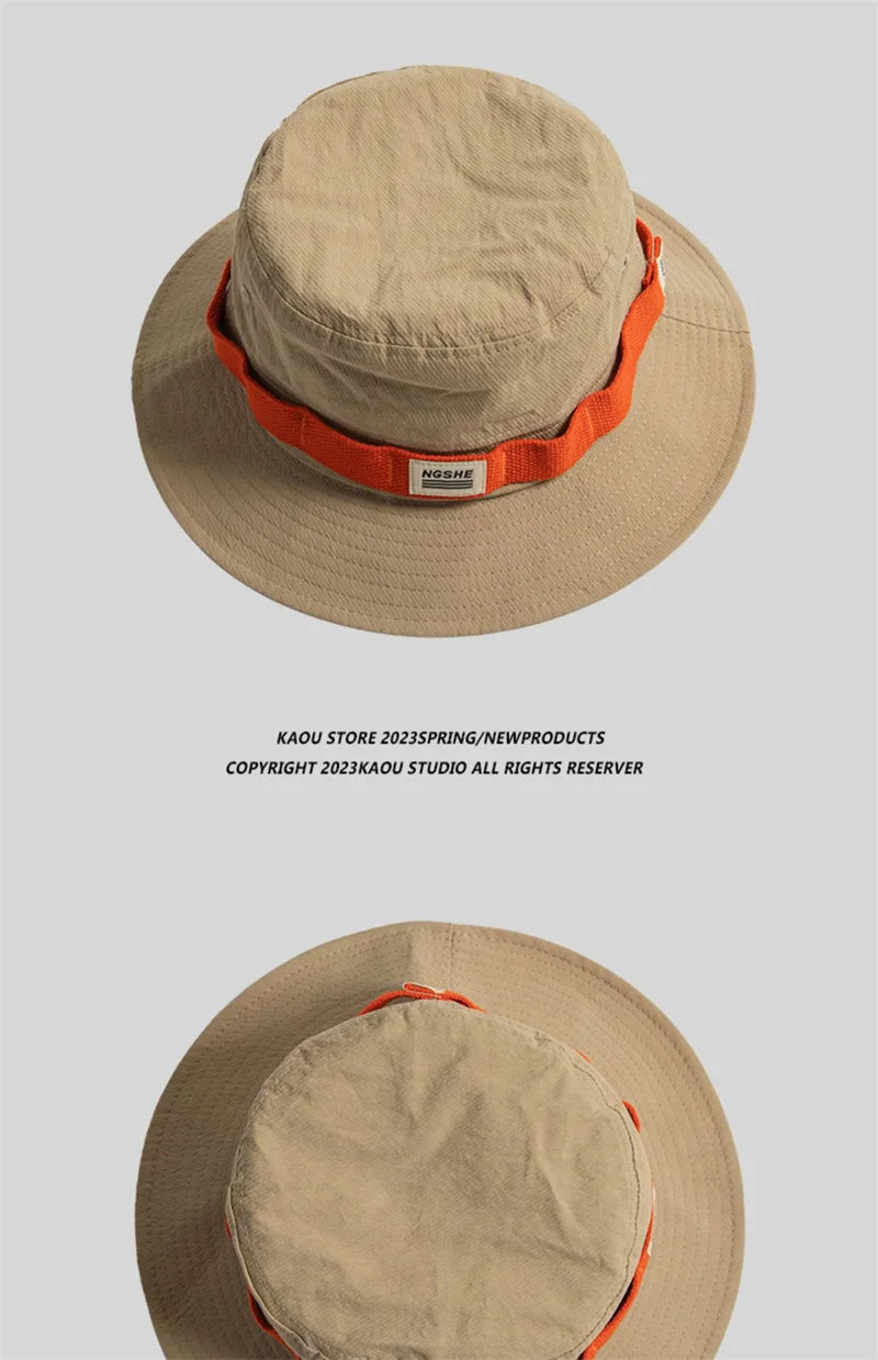 Unisex Summer Sun Hats UV Protection Outdoor Adjustable Visor Bucket Hat for Men Women Hiking Camping Fisherman Hat Panama Caps