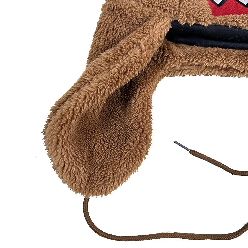 Lightweight Cartoon Hat for Men And Women Cute Funny Lei Feng Style Spring Summer Plush Decorative Hat Popular Fashion Accessory