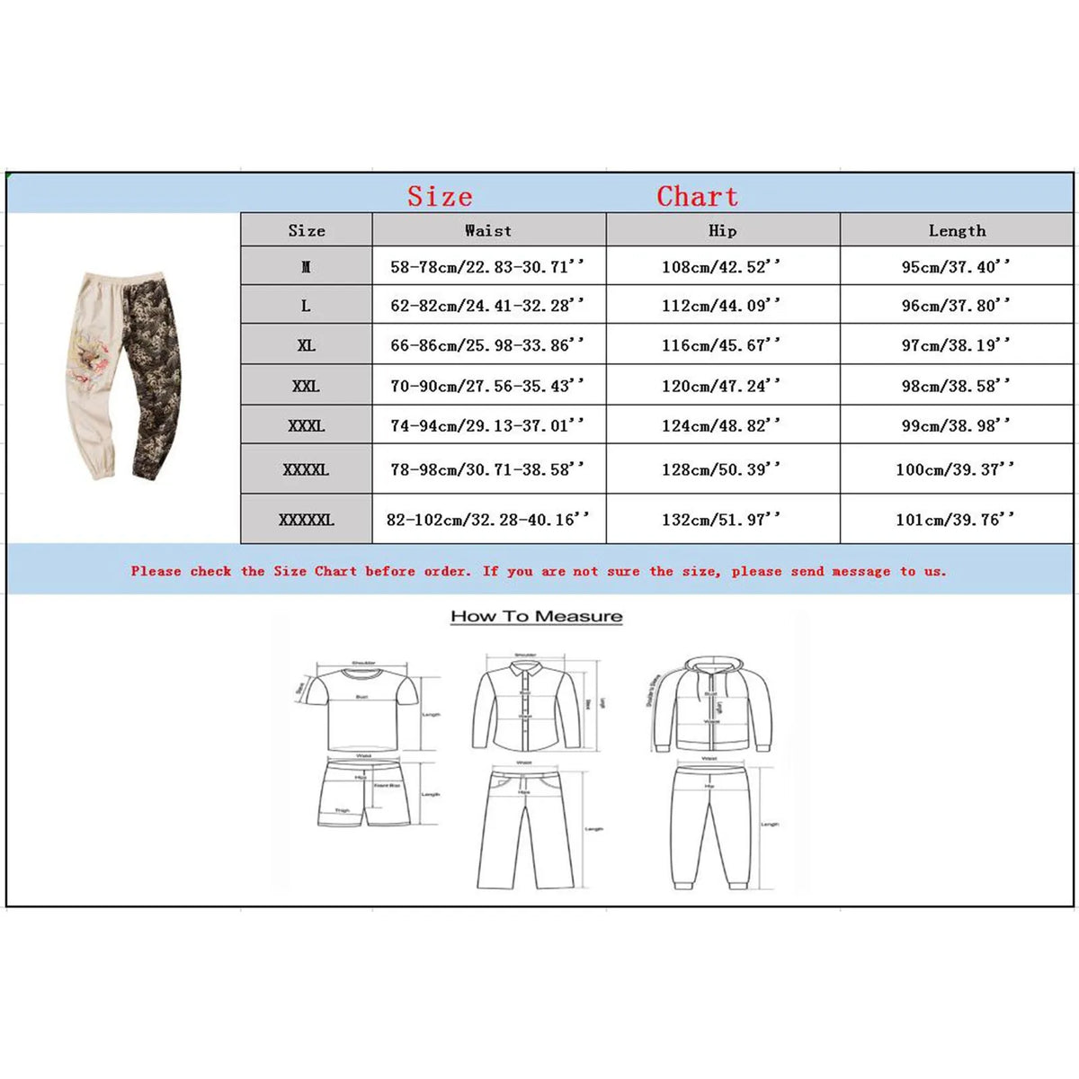 Flat Front Loose Mens Japanese Retro Trend Embroidered Color Matching Casual Trousers