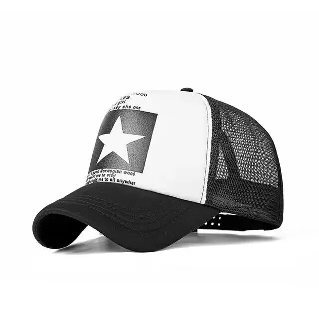 Fashion Spring Baseball Cap Snapback Mesh Hats Hip Hop Caps Cool Men Caps Female Outdoor Casual Sun Hat