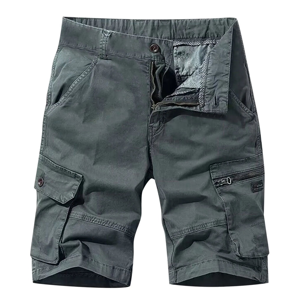 Summer Mens Shorts Cotton Slim Mens elastic Waist plus Size Underwear Sexy Swimming Trunk Summer Casual Pockets Beach Shorts Men