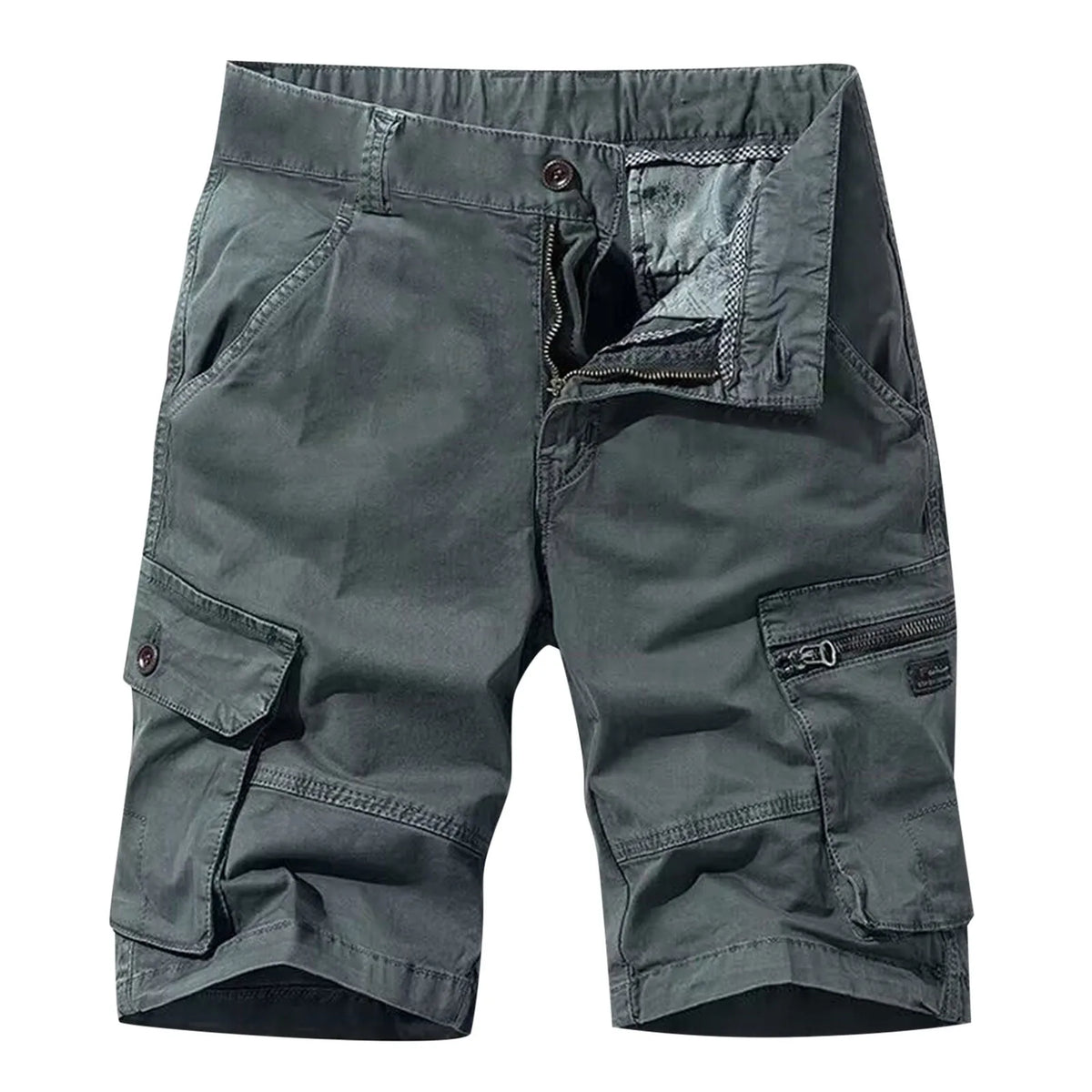 Summer Mens Shorts Cotton Slim Mens elastic Waist plus Size Underwear Sexy Swimming Trunk Summer Casual Pockets Beach Shorts Men