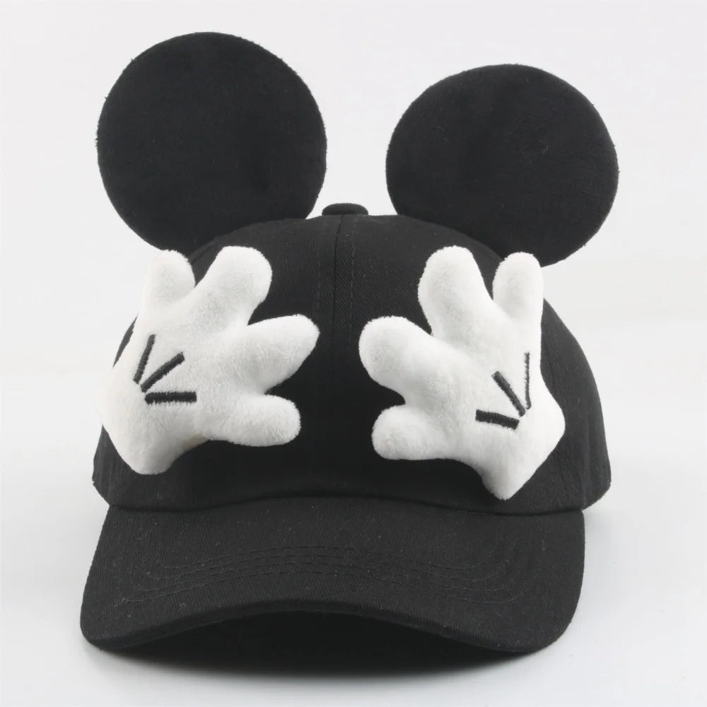 Cute Palm-ear Baseball Cap Unisex Trendy Cartoon-shaped Peaked Caps Sun Protection and Sunshade Baseball Cap for Outdoor Travel