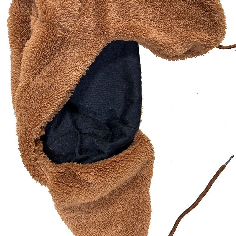 Lightweight Cartoon Hat for Men And Women Cute Funny Lei Feng Style Spring Summer Plush Decorative Hat Popular Fashion Accessory