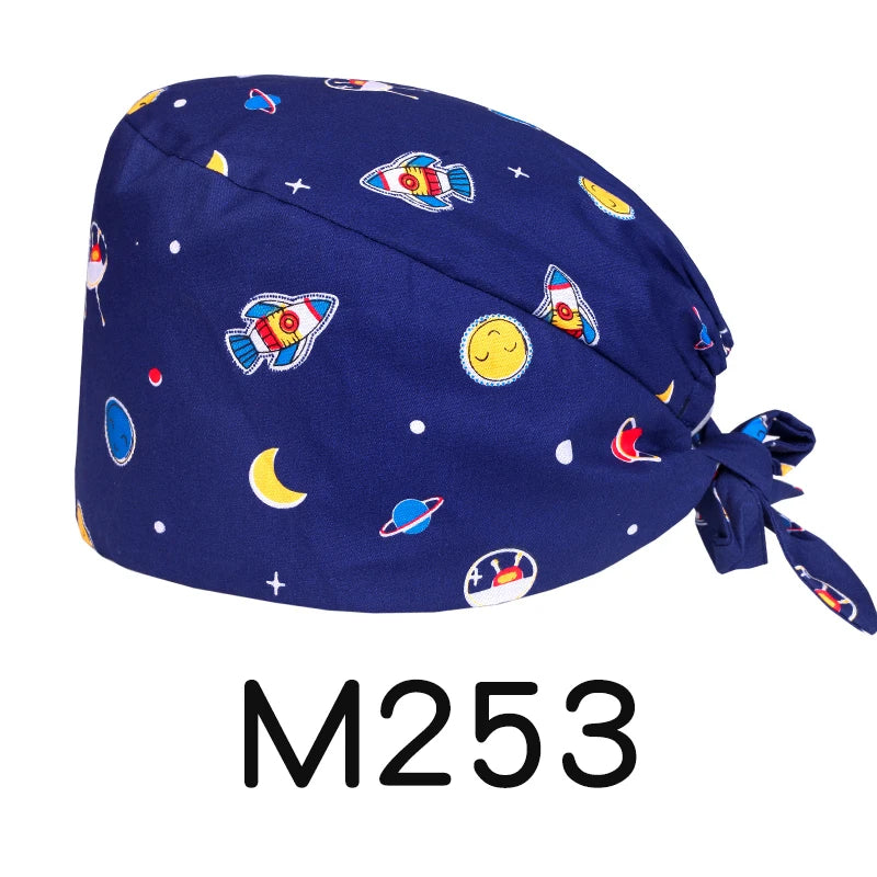 Sky Men's Cap for Doctor Nurses Lab Clinic Medical Scrub Caps Comfortable Soft Dentist Hats M596