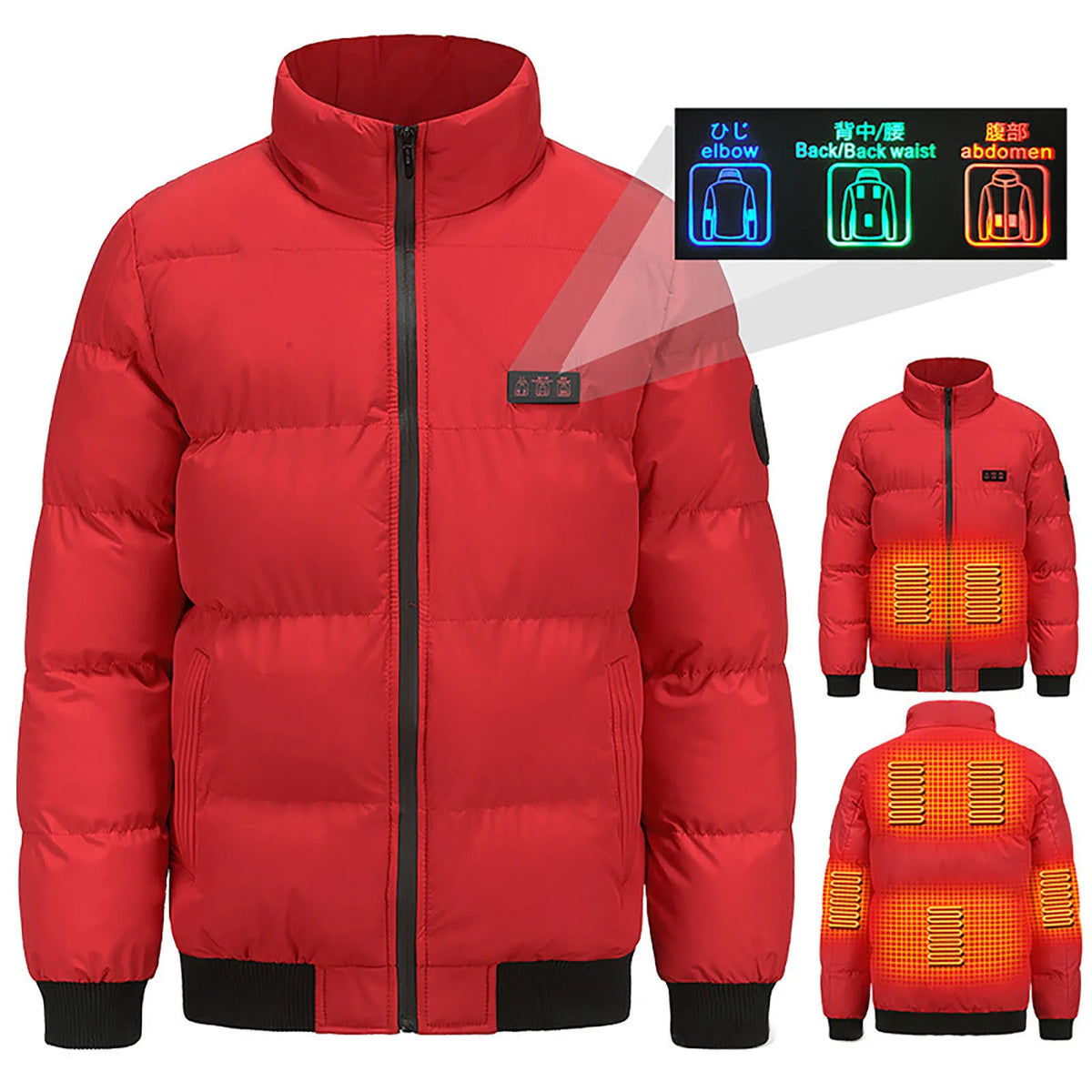 Men's Winter Heating Jacket Smart Heating Jacket Does Not Include Batteries Jackets man