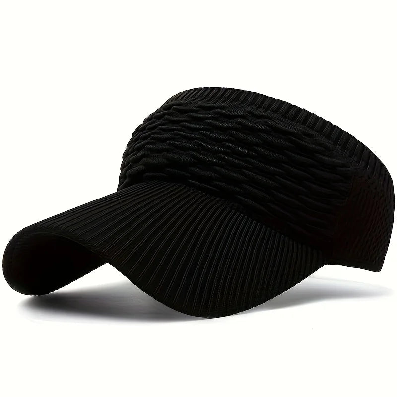 Women's Outdoor Sports Visor Sun Hat, Breathable Elastic Sun Cap for Spring and Summer, Solid Color Knitted Running UV Protection Hat, Ideal for Casual Jogging, Outdoor Activities and Daily Wear, Gift Options for Valentine's