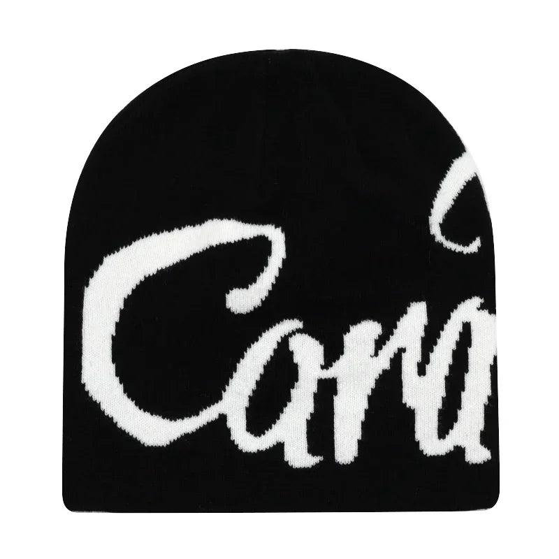 Fashion Letter Beanie Cargo Y2K Cap for Men Women Kanye Beanies Canada Winter Knitted Gorras Hombre Top Keep Warm Hat Outdoor