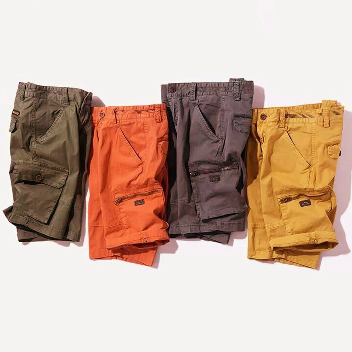 Summer Mens Shorts Cotton Slim Mens elastic Waist plus Size Underwear Sexy Swimming Trunk Summer Casual Pockets Beach Shorts Men