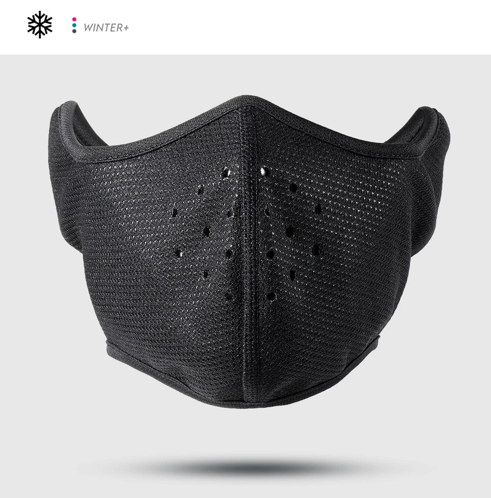 Cold Weather Neck Warmer Ear Cover Fleece Thermal Scarf Mask Face Bandana Skiing Cycling Sport Snowboard Hiking Men Women Winter