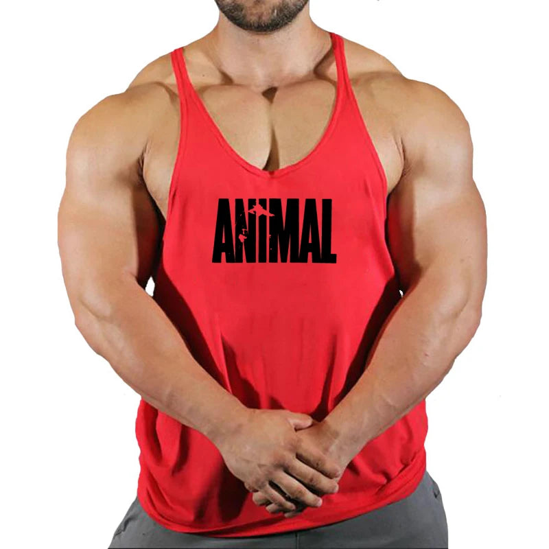 Summer Brand Fitness Tank Top Men Bodybuilding 2022 Gyms Clothing Fitness Men Shirt slim fit Vests pure cotton Singlets Muscle T