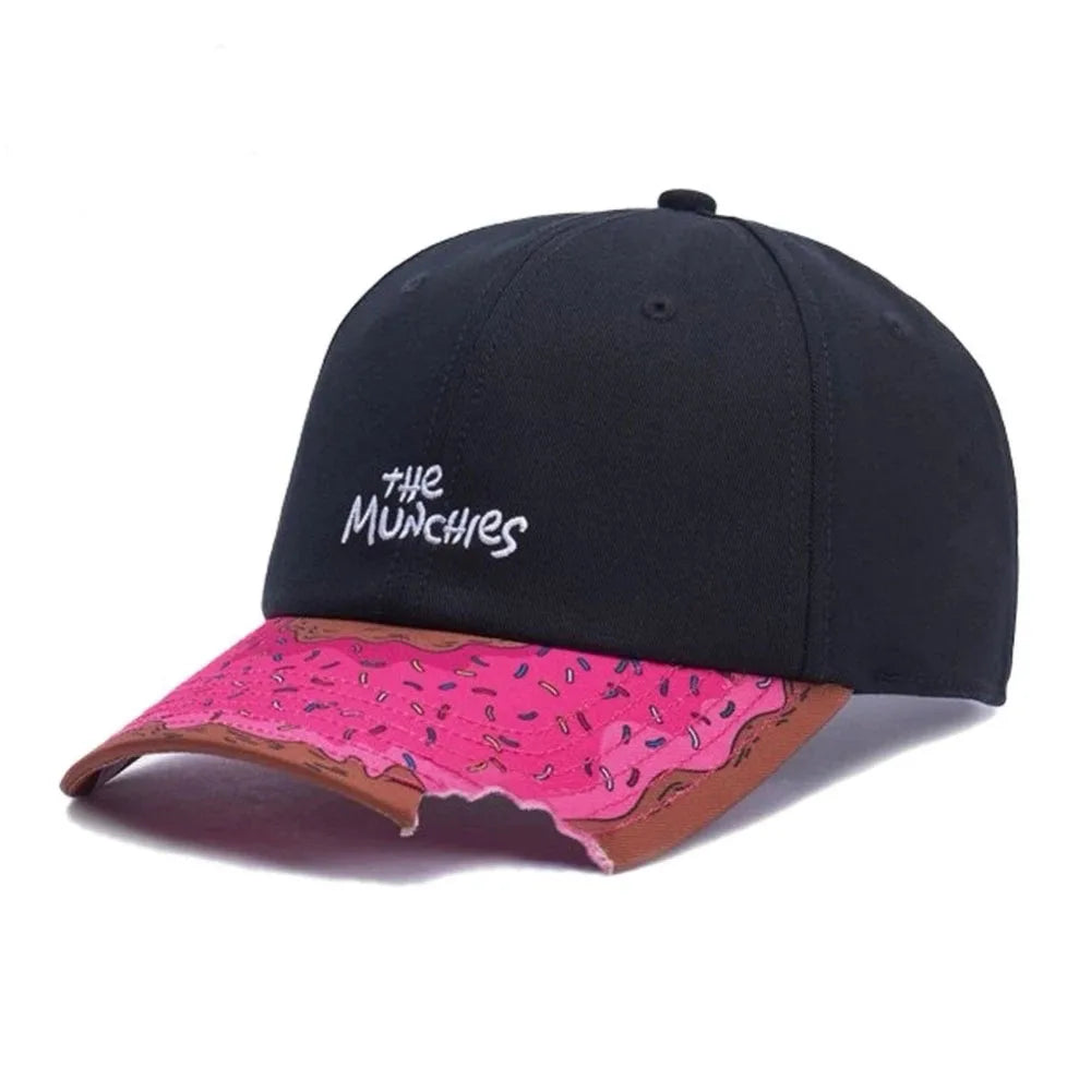 PANGKB Brand PIZZA CAP hip hop snapback hat for men women adult outdoor casual sun baseball cap