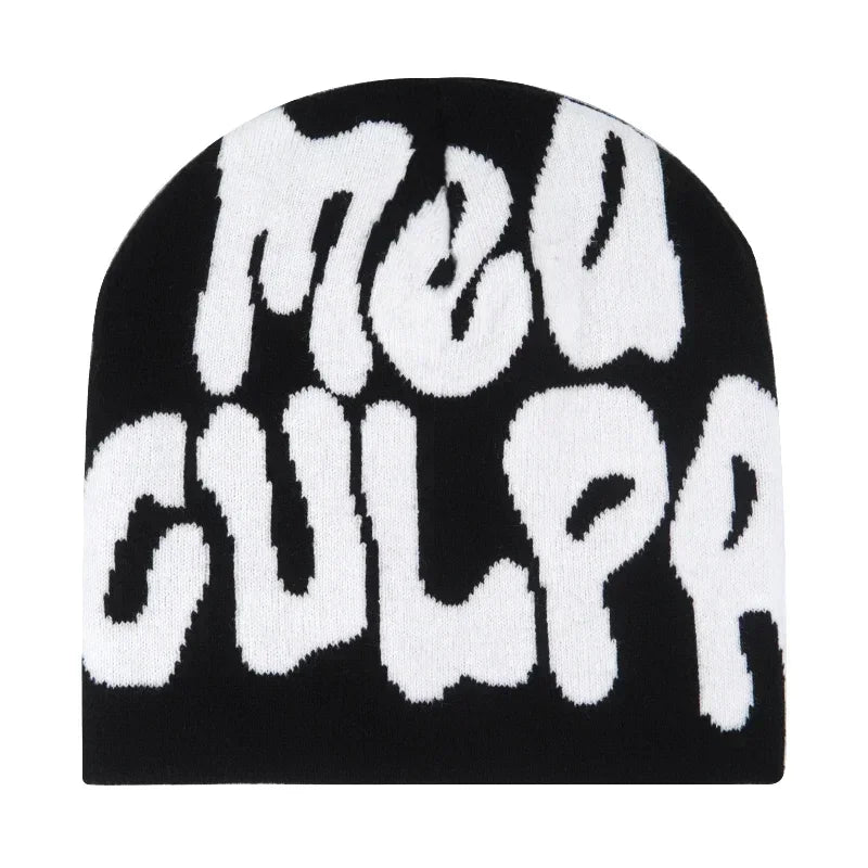 Fashion Letter Beanie Cargo Y2K Cap for Men Women Kanye Beanies Canada Winter Knitted Gorras Hombre Top Keep Warm Hat Outdoor