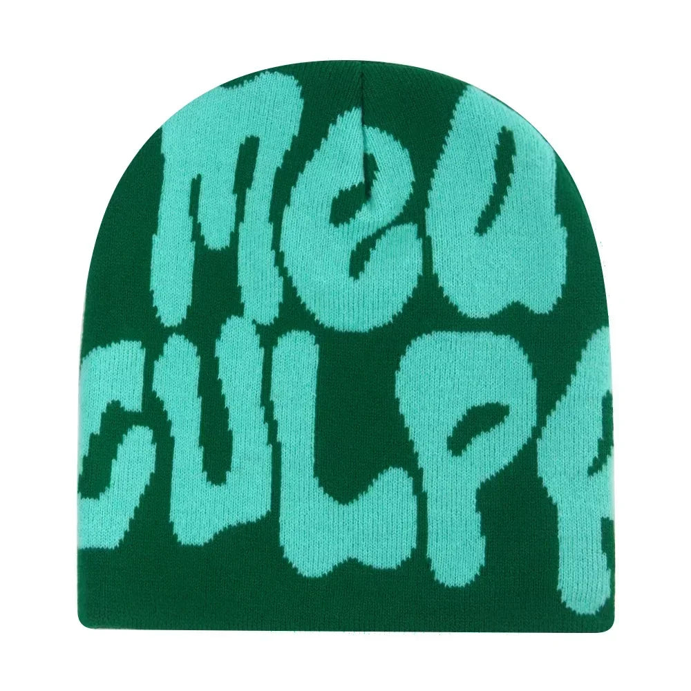 Fashion Letter Beanie Cargo Y2K Cap for Men Women Kanye Beanies Canada Winter Knitted Gorras Hombre Top Keep Warm Hat Outdoor