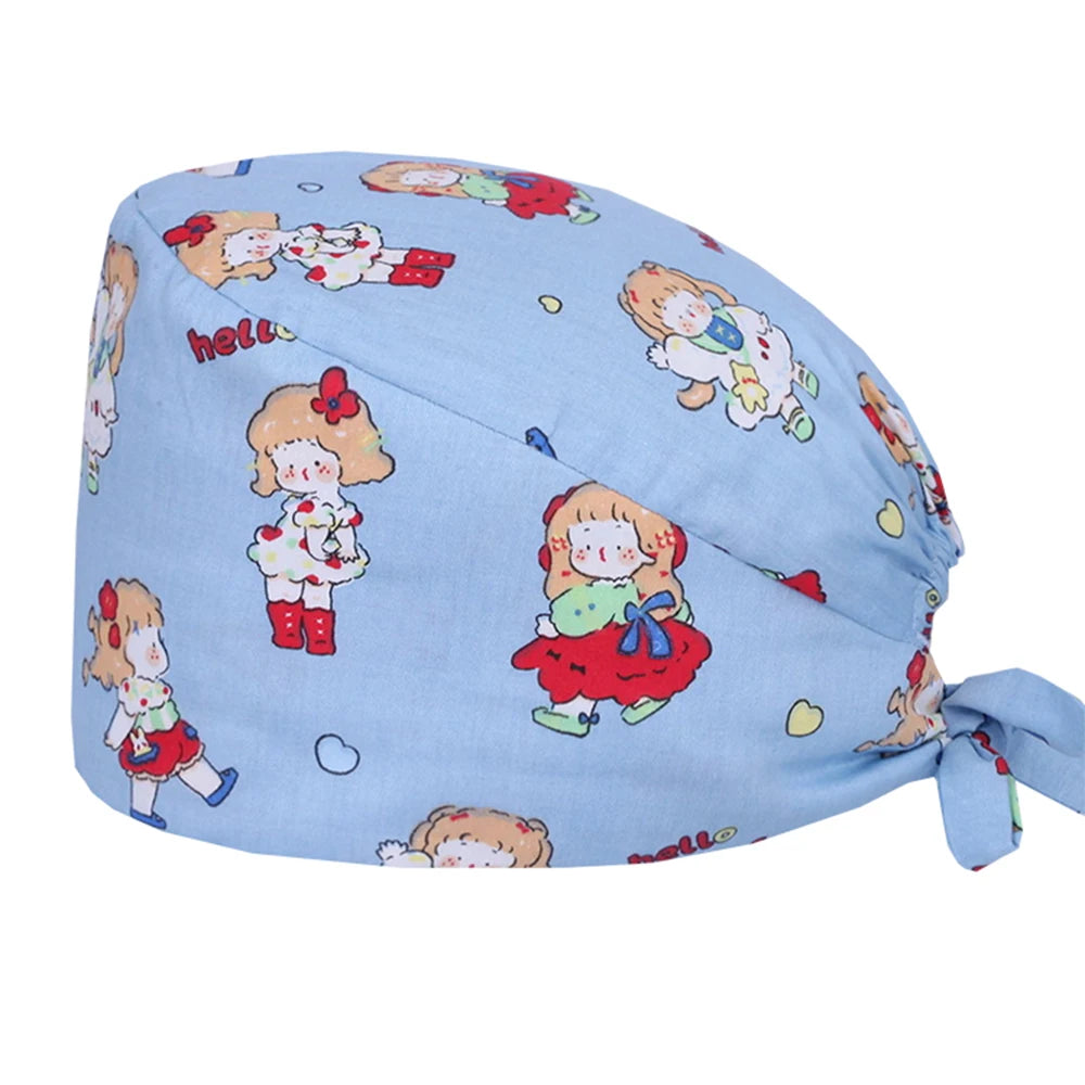 Sky Men's Cap for Doctor Nurses Lab Clinic Medical Scrub Caps Comfortable Soft Dentist Hats M596