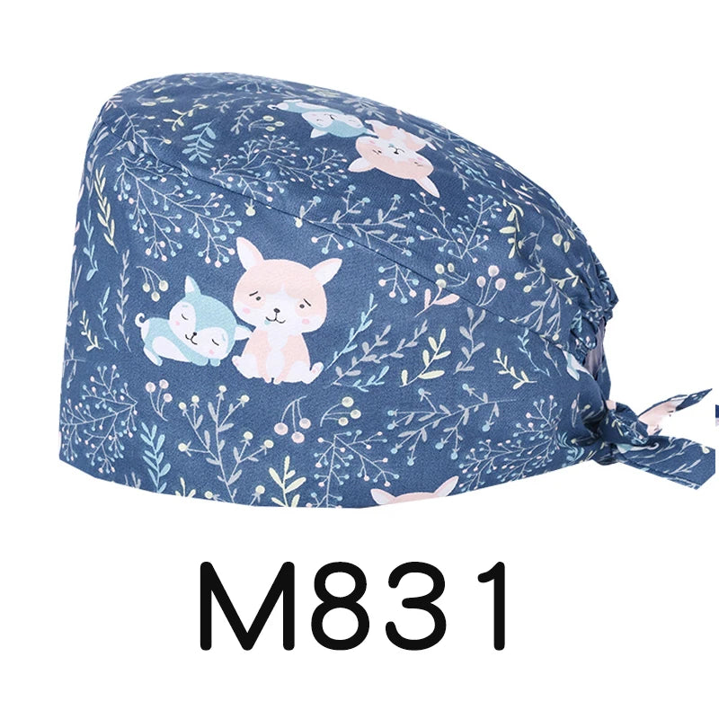 Sky Men's Cap for Doctor Nurses Lab Clinic Medical Scrub Caps Comfortable Soft Dentist Hats M596