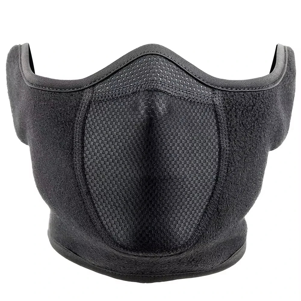 Cold Weather Neck Warmer Ear Cover Fleece Thermal Scarf Mask Face Bandana Skiing Cycling Sport Snowboard Hiking Men Women Winter