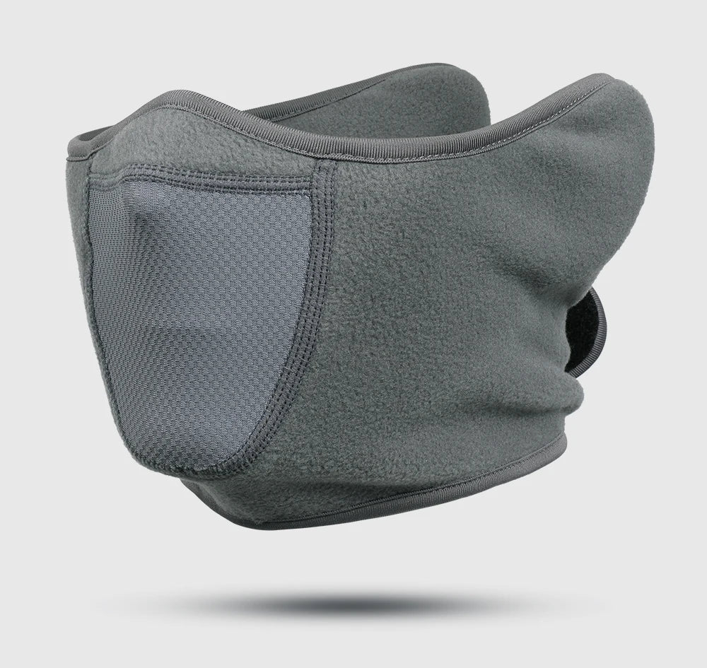 Cold Weather Neck Warmer Ear Cover Fleece Thermal Scarf Mask Face Bandana Skiing Cycling Sport Snowboard Hiking Men Women Winter