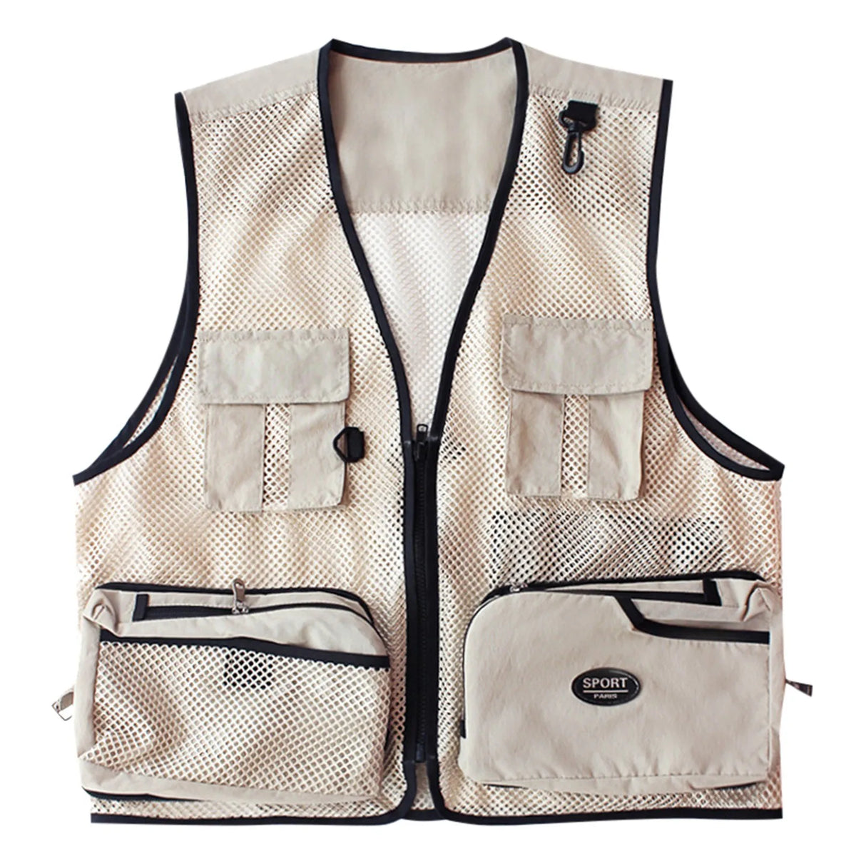 Sleeveless Vestes Jacket For Man Outdoor Work Fishing Travel Photo Vest Mesh Men'S Sports Waistcoat Casual Jackets Chalecos