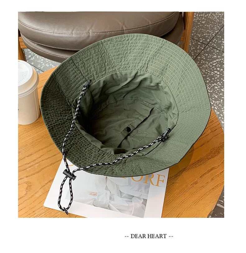 Waterproof Fisherman Hat Women Summer Sun Anti-UV Protection Camping Hiking Mountaineering Caps Men's Panama Bucket Outdoor Hat